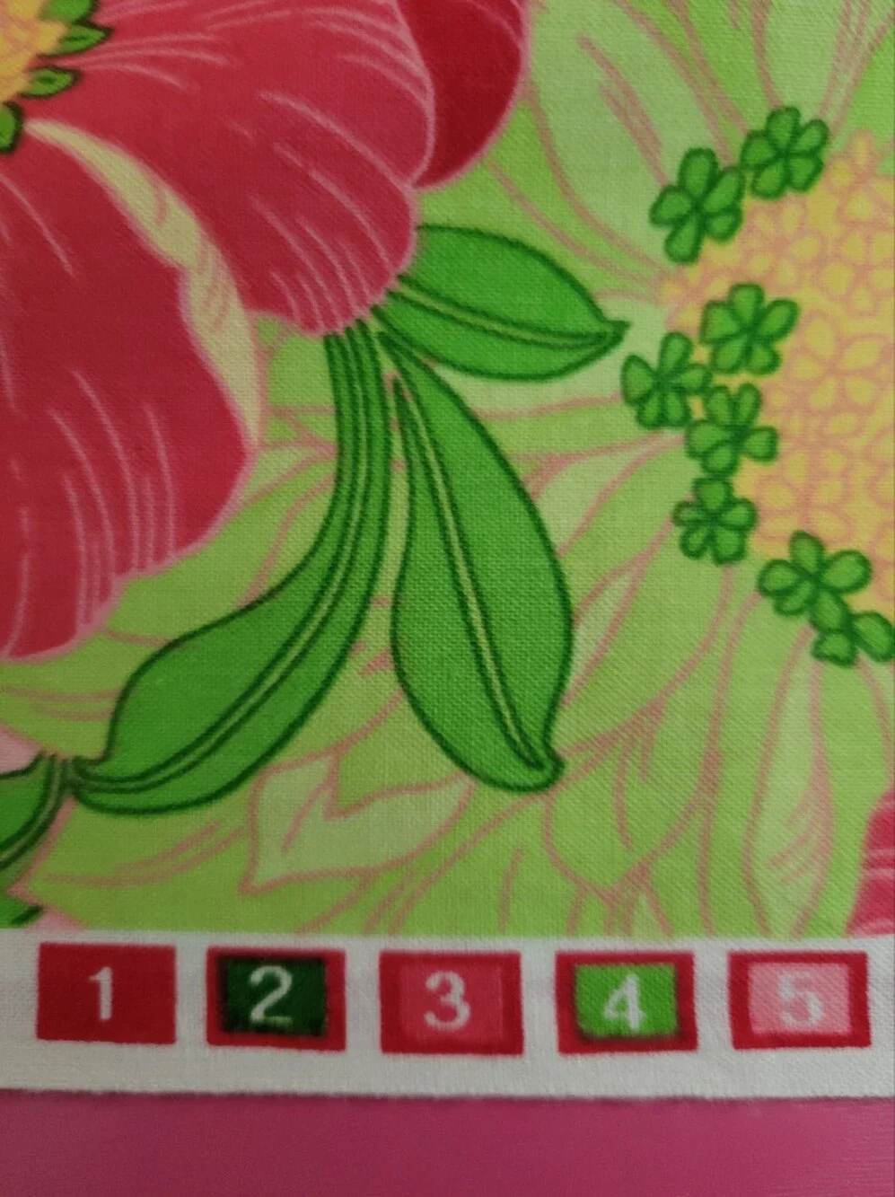 VIP By Cranston Vibrant Floral Sewing Fabric (1523)
